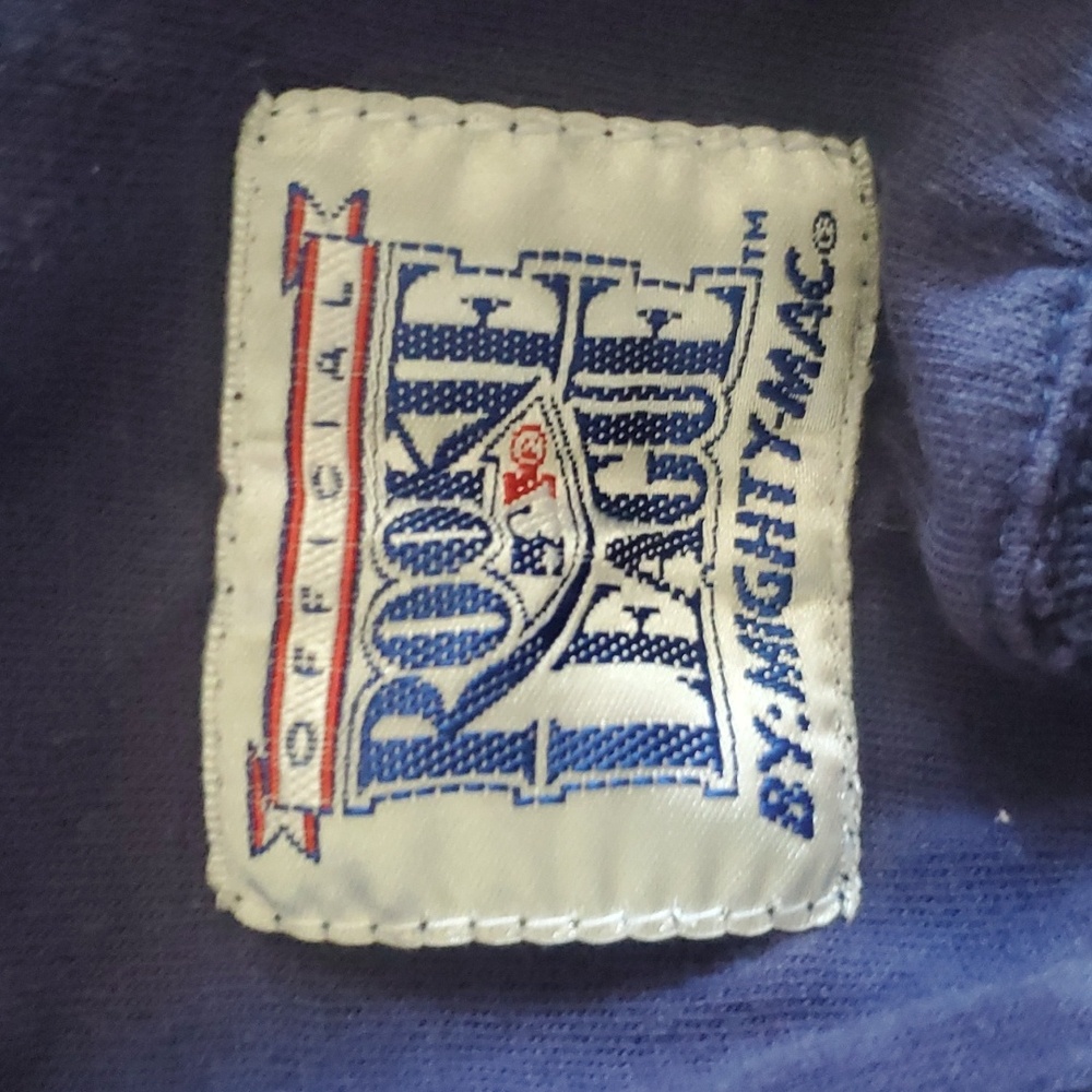 VINTAGE NEW YORK YANKEE INFANT TODDLER  ONE PIECE JERSEY. OFFICIAL ROOKIE LEAGUE - Picture 3 of 6